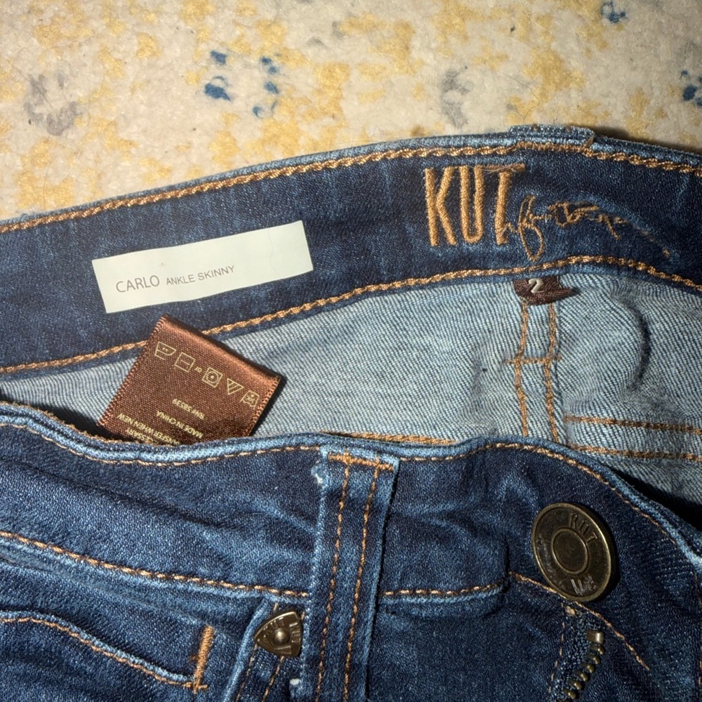 Kut from the Kloth Dark Indigo Skinny Jeans - Picture 2 of 2